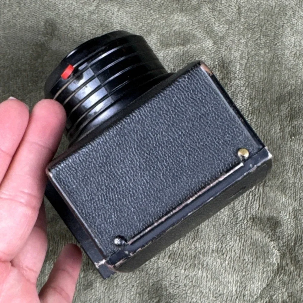 Vintage Ansco Pioneer 620 Roll Film Box Camera Black Made in USA Binghamton NY